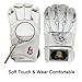 ZooBoo MMA Gloves, Half-Finger Boxing Fight Gloves MMA Mitts with Adjustable Wrist Band UFC Gloves for Sanda Sparring Punching Bag Training (One Size Fits Most)