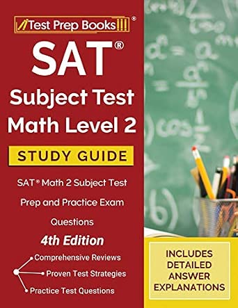 Buy SAT Subject Test Math Level 2 Study Guide: SAT Math 2 Subject Test ...
