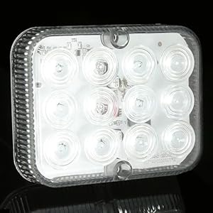 ETUKER 1x LED Rückfahrscheinwerfer Anhänger 12v24v