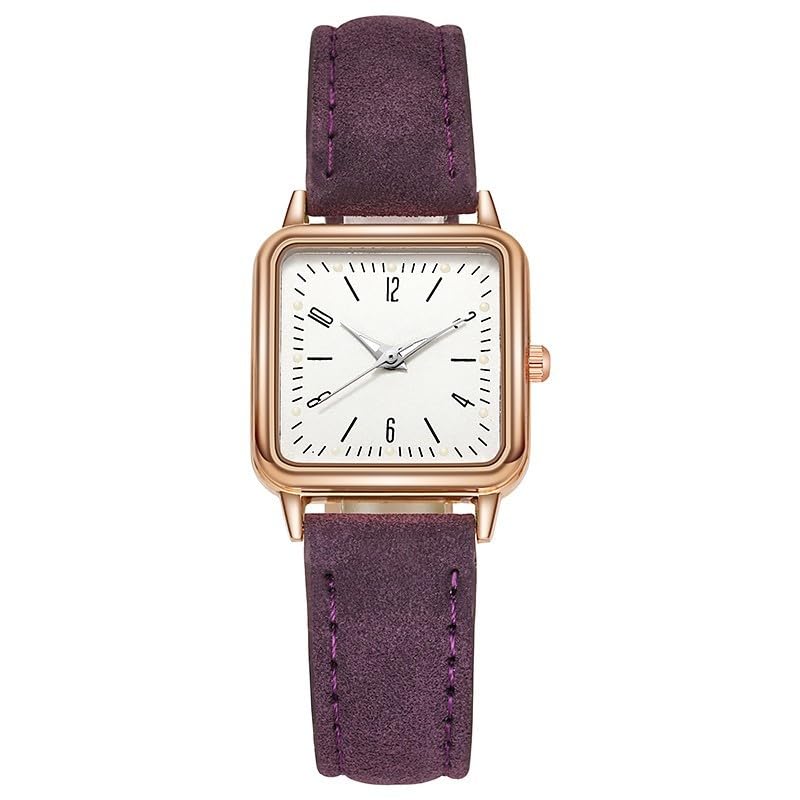 Wind up Watches for Men No Battery Watch Leather Elegant Cute Women Watches Ladies Business Wristwatch