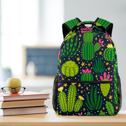 Mochila para libros escolar bolsa para laptop de girasoles 5