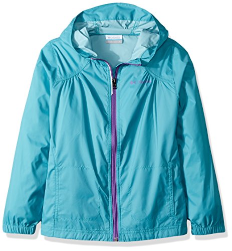 Columbia Kid's Switchback Rain Jacket Outerwear, Pacific Rim, Large