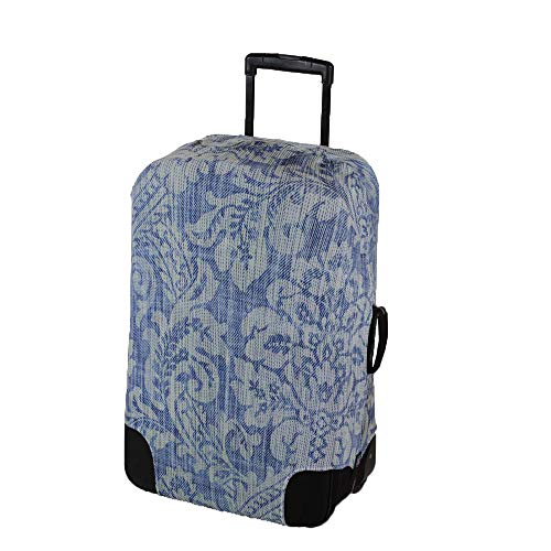 capa mala elastano bolsa de viagem feminina denin fl besha