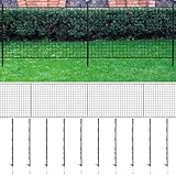 GliCraft Cricket Ball Stop Net Backstop 66ft x 3ft Post and Net Package for Backyard Heavy Duty Removable Barrier Defensive Netting for Outdoor Yard Dog Fence