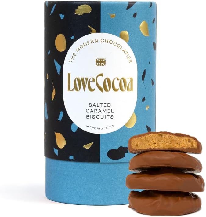 Salted Caramel Biscuits | Love Cocoa 175g