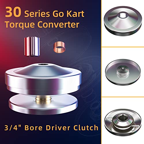 Ameetaa 30 Series Torque Converter Kit, 3/4 Bore 6.5 HP for Predator 212CC by Ameetaa - Used condition - Image 5