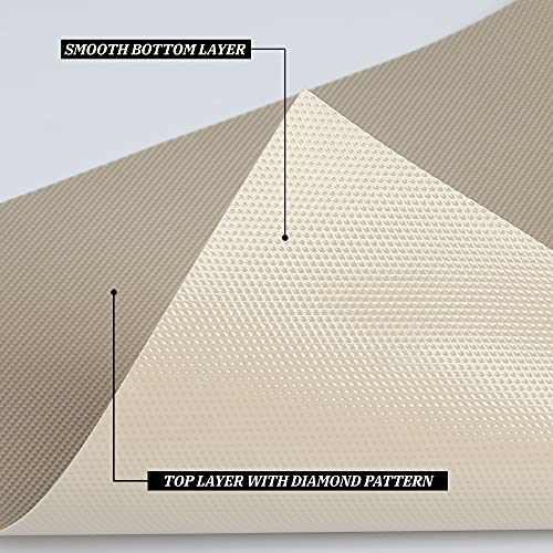 Revestimiento de cajones impermeable HooTown, alfombrilla de plástico EVA antideslizante 17.5'' 5