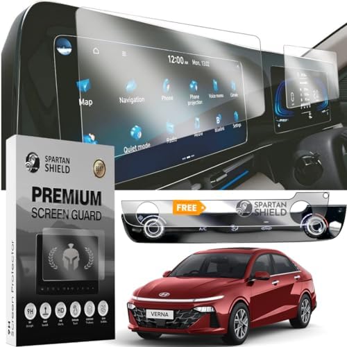 Spartan Shield TouchScreen Protector For HYUNDAI VERNA 2023 SX(O