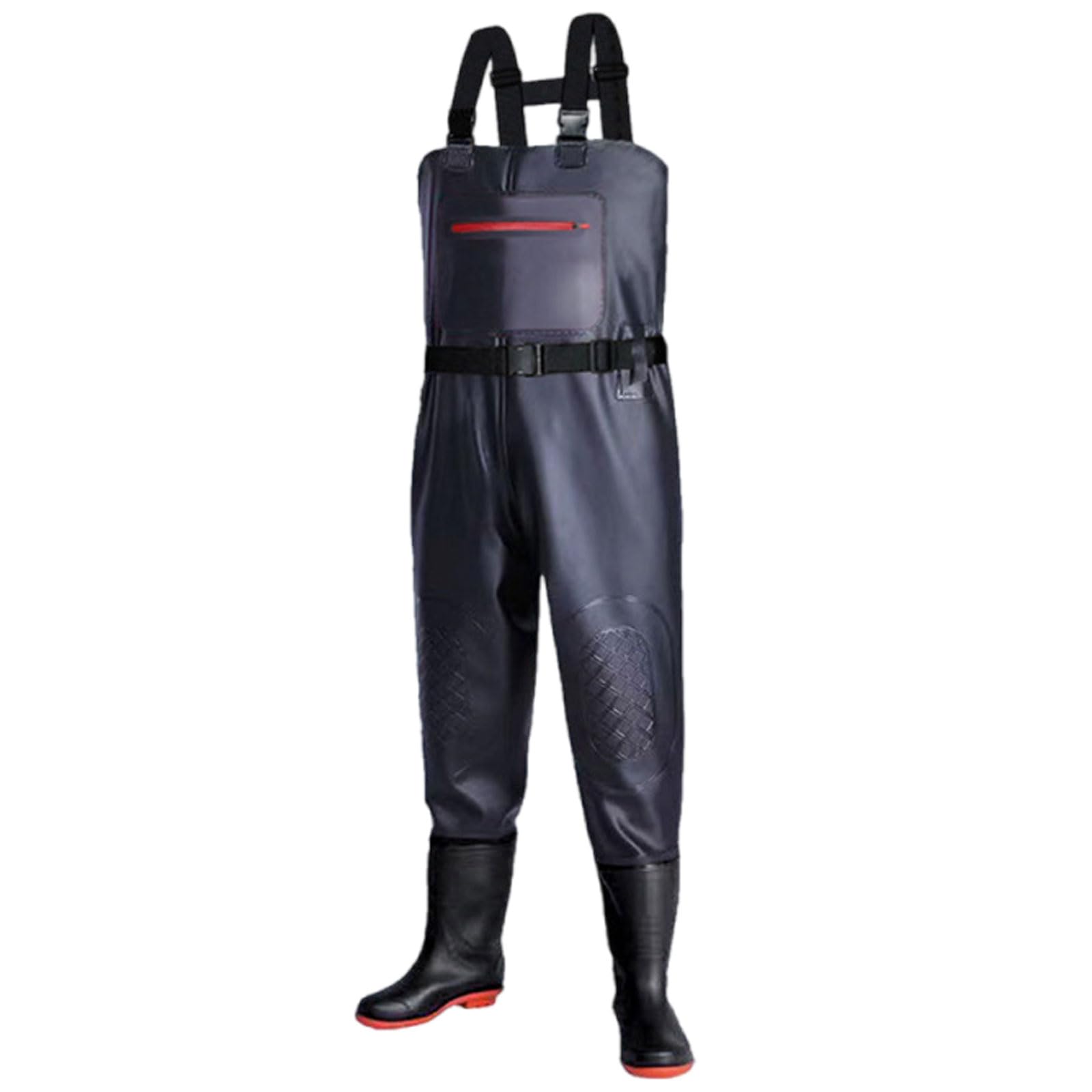 Waders Scafandro con Stivali da Pesca per Uomini e Donne Tagliano 36-46,Traspirante Impermeabili Trampolieri da pesca da caccia Con tasca,Tracolla Regolabile,ginocchia rinforzate,per pesca a mosca