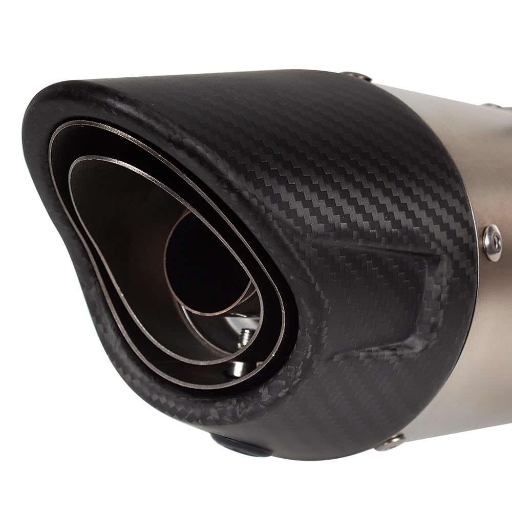Tubo para moto Para La CALLE 765 | Resbalón de escape en el silenciador de enlace de tubo del de motocicleta