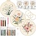 JSRQT 3 Sets Stickerei Set Blumen Anfänger Erwachsene, Gestempeltes Kreuzstich Sticken Kit, Handgefertigtes Nadelspitzen Stickset mit 3 Stoffen, 3 Stickrahmen, Nadel und Faden, für DIY Kunst Handwerk Offen und günstig Kaufen-JSRQT 3 Sets Stickerei Set Blumen Anfänger Erwachsene, Gestempeltes Kreuzstich Sticken Kit, Handgefertigtes Nadelspitzen Stickset mit 3 Stoffen, 3 Stickrahmen, Nadel und Faden, für DIY Kunst Handwerk