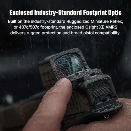 Image of OSIGHT XE AMRS Enclosed Red Dot Sight, 2 /6 & 32 MOA Multi-Reticle