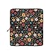 Mumeson Blossom Coin Purse Small Wallet for Women Stylish Coin Wallet Zipper Closure Fashion Wallet Holder