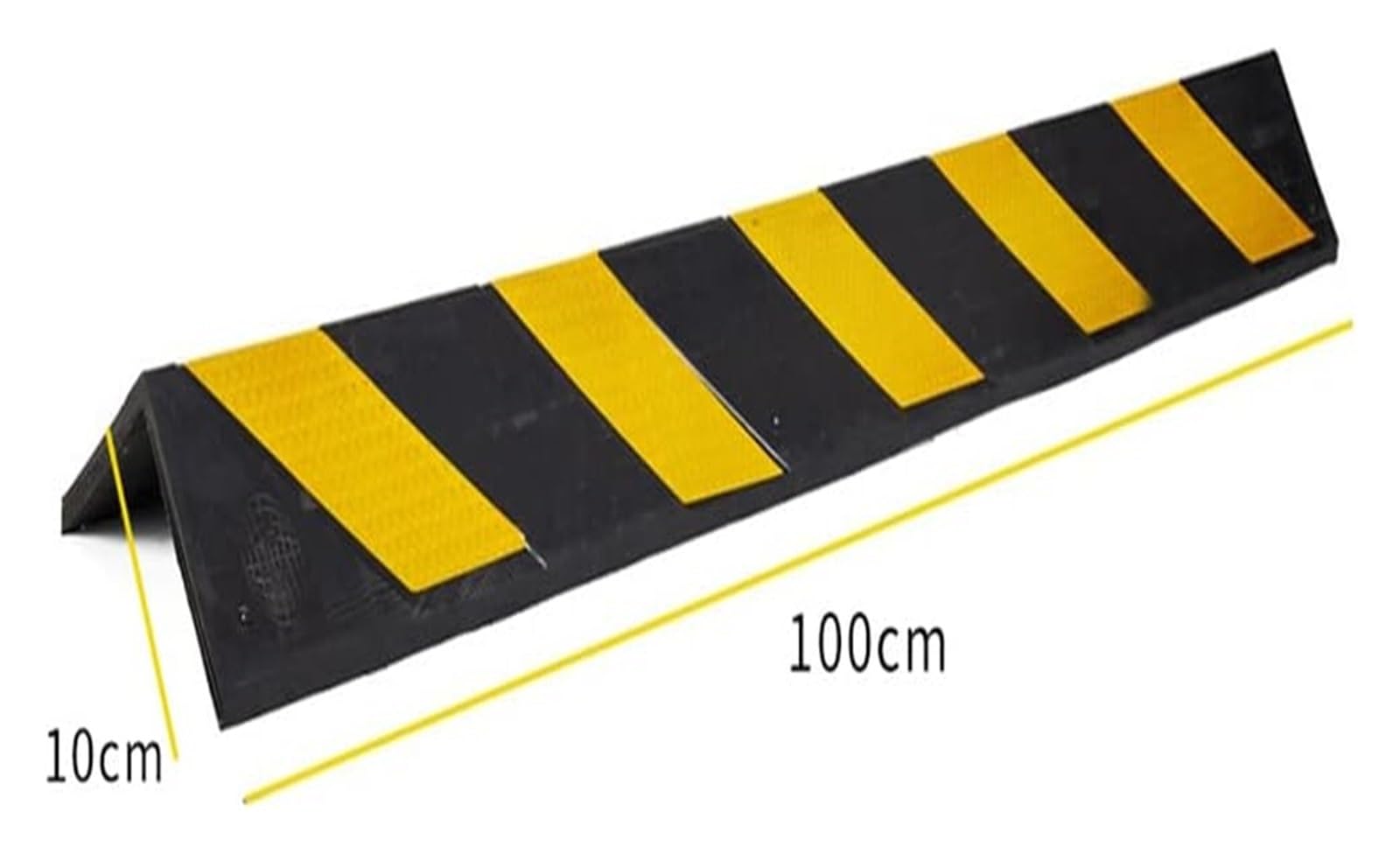 Protector Columnas Garaje Protector De Borde De Esquina De Pared For Garajes, Tira Protectora Reflectante De Esquina De Pared De 100x10x0,8 Cm For Estacionamiento De Coches, Almohadilla De Parachoques