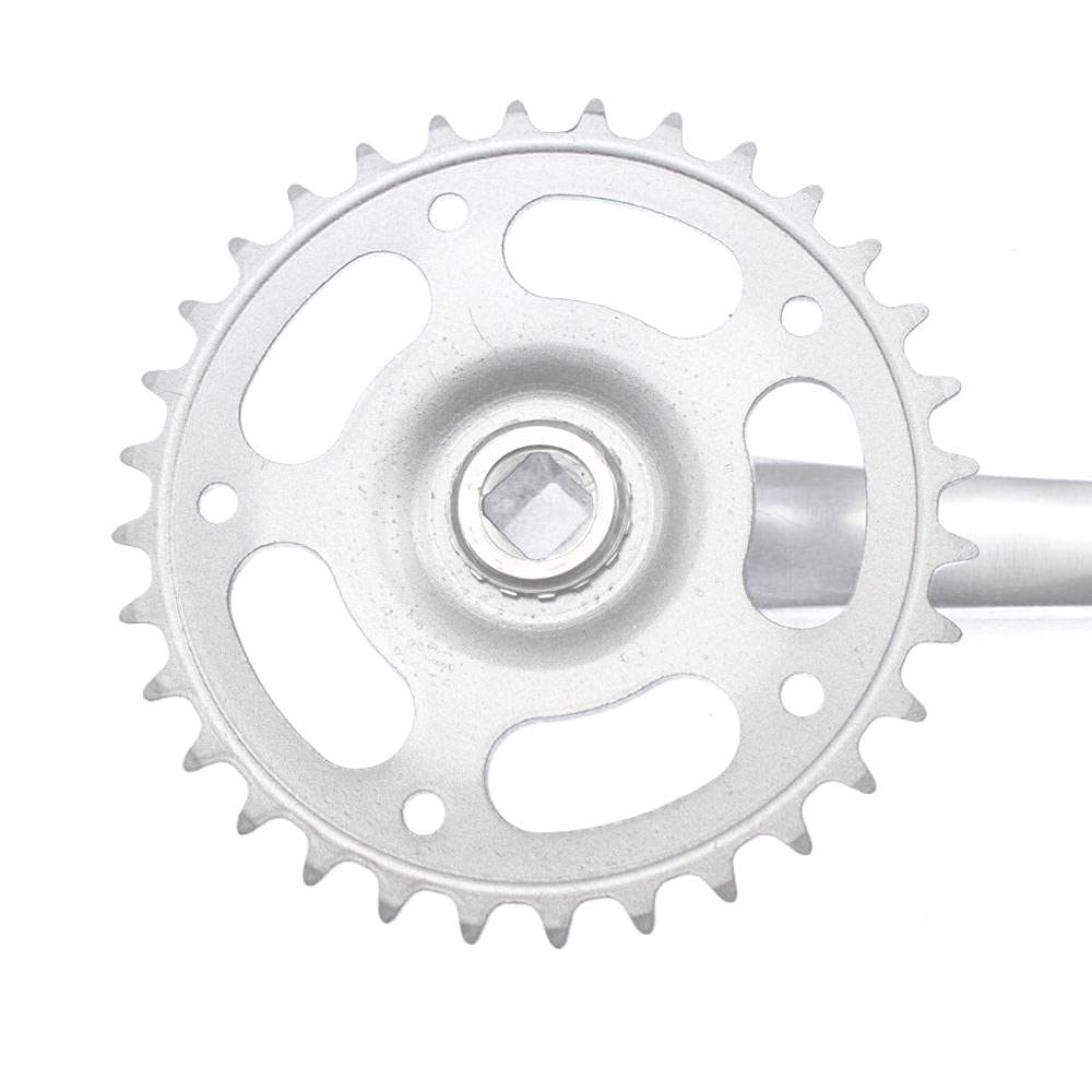 Guarnitura MTB Bicicletta a Catena Ruota in Alluminio in Lega di Alluminio 32 Denti MTB. Accessorio in Bicicletta for Foro Quadrato for Biciclette Guarnitura