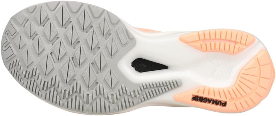 PUMA Womens Deviate Nitro Wildwash Running Sneakers Shoes - Orange