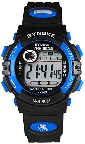 Timsty Electronic Quartz Digital Watches for boy WR 50M Sports Watch boys Watches