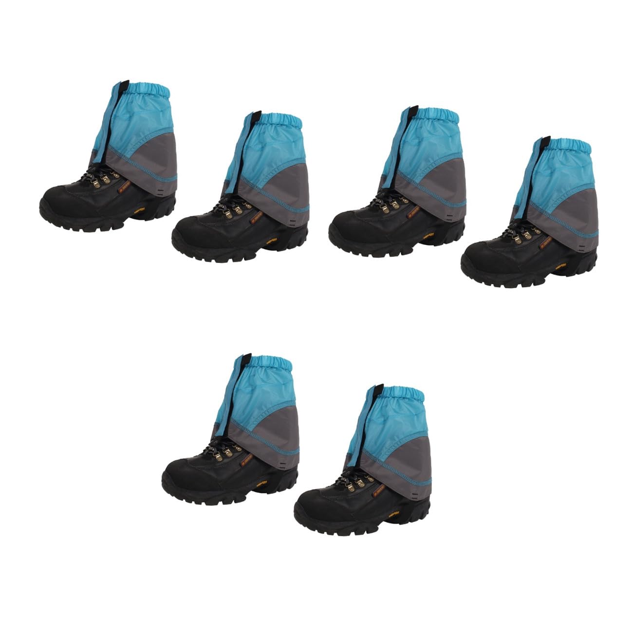 Toddmomy 3 Pares Polainas para Senderismo Zapatos Polainas Cinturón De Tubo Pequeño