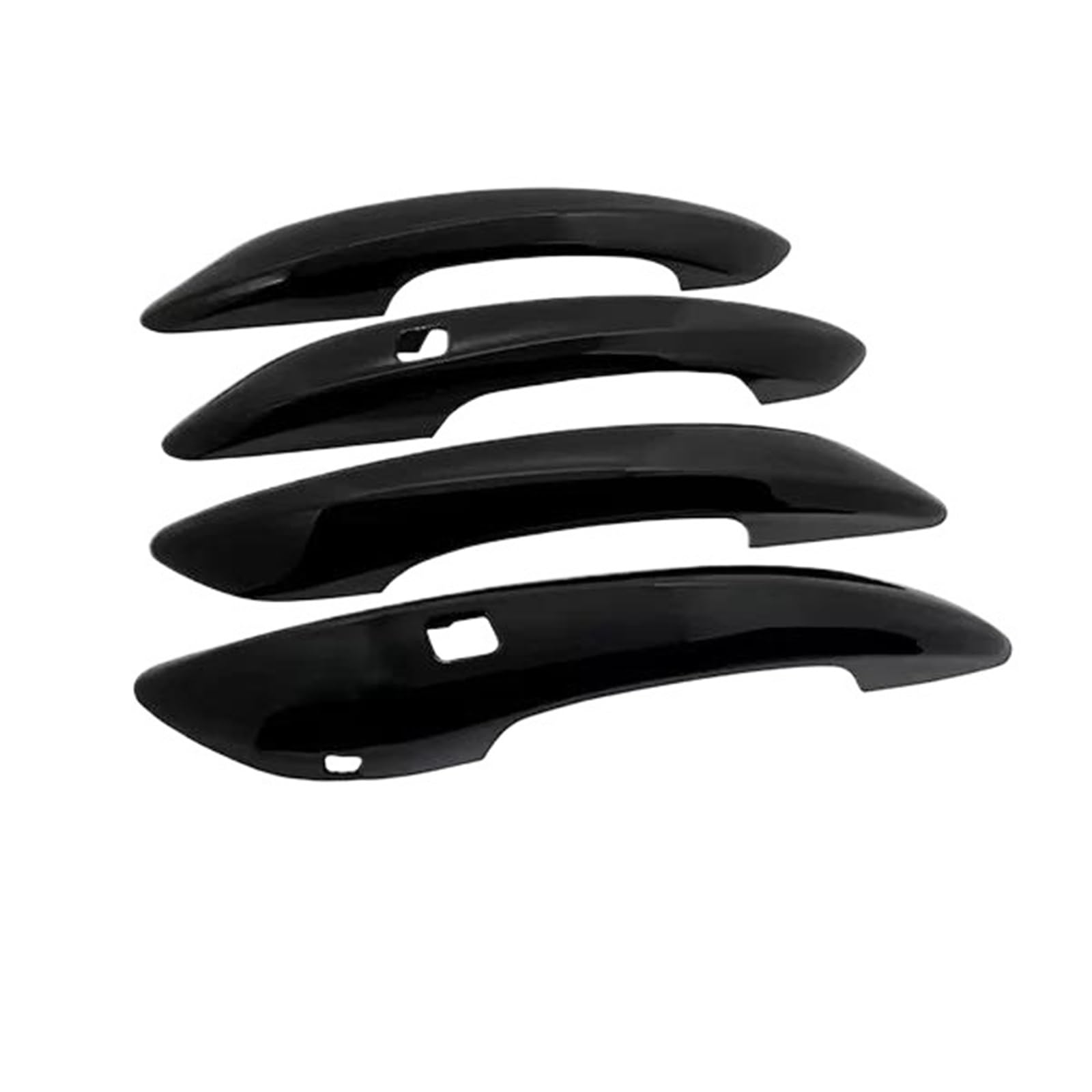 Zhqdrcy Gloss Black Door Open Handles For Hyundai For Elantra For Cn7 2021-2024 Sedan Car Door Handle Cover(Gloss Black)
