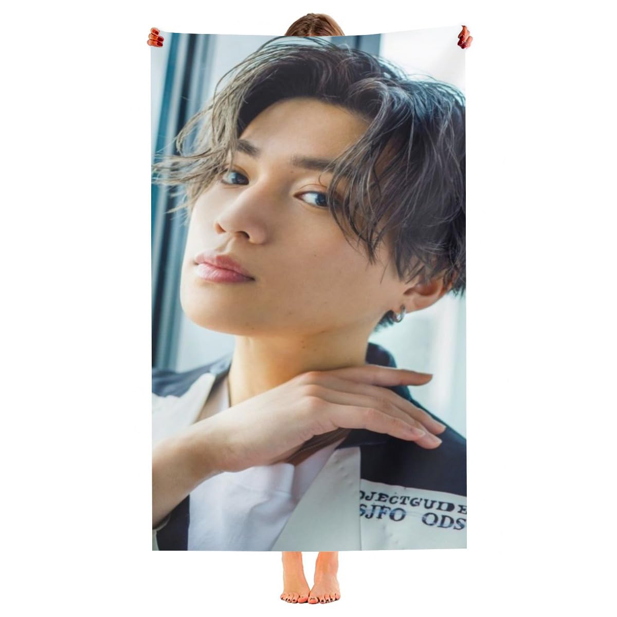 Amazon.co.jp: 八木.勇征 やぎ.ゆうせい ビーチタオル バスタオル 速乾