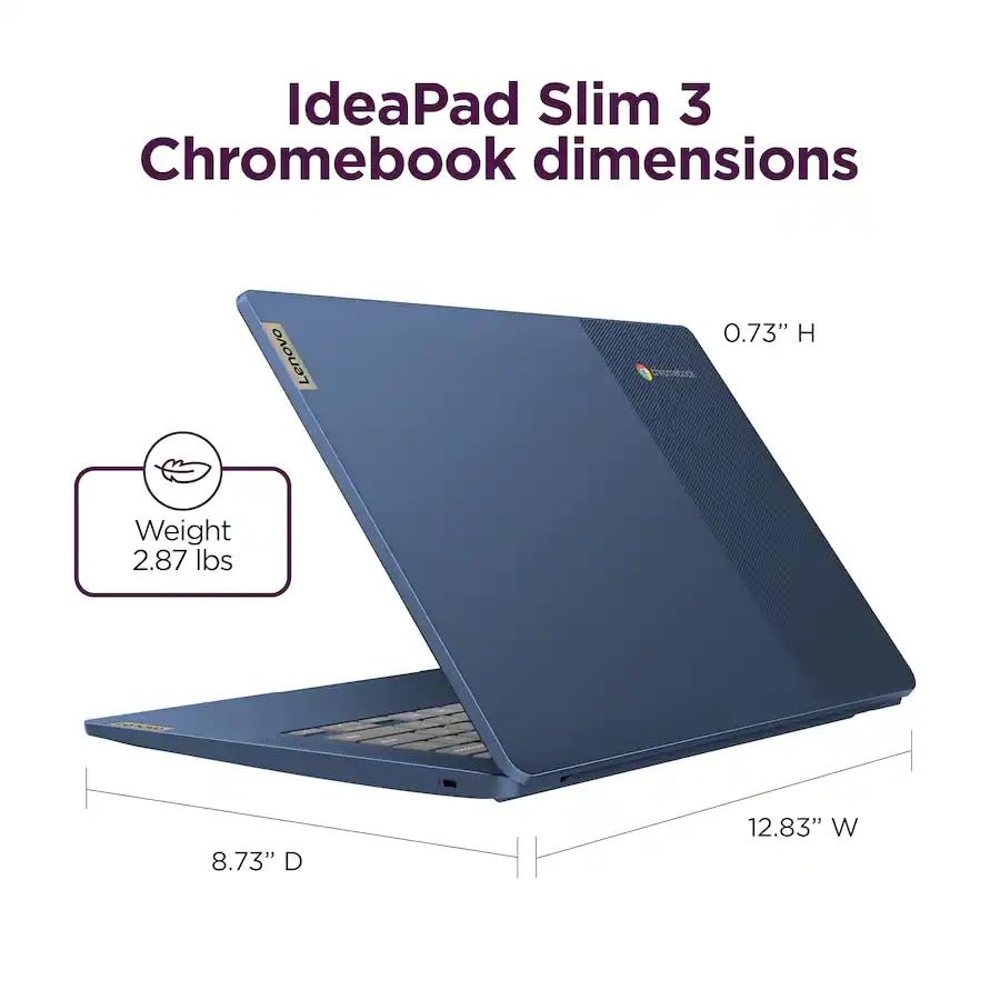 Image of Lenovo Chromebook 14 Laptop, MediaTek Kompanio 520, 4GB RAM, 128GB Storage