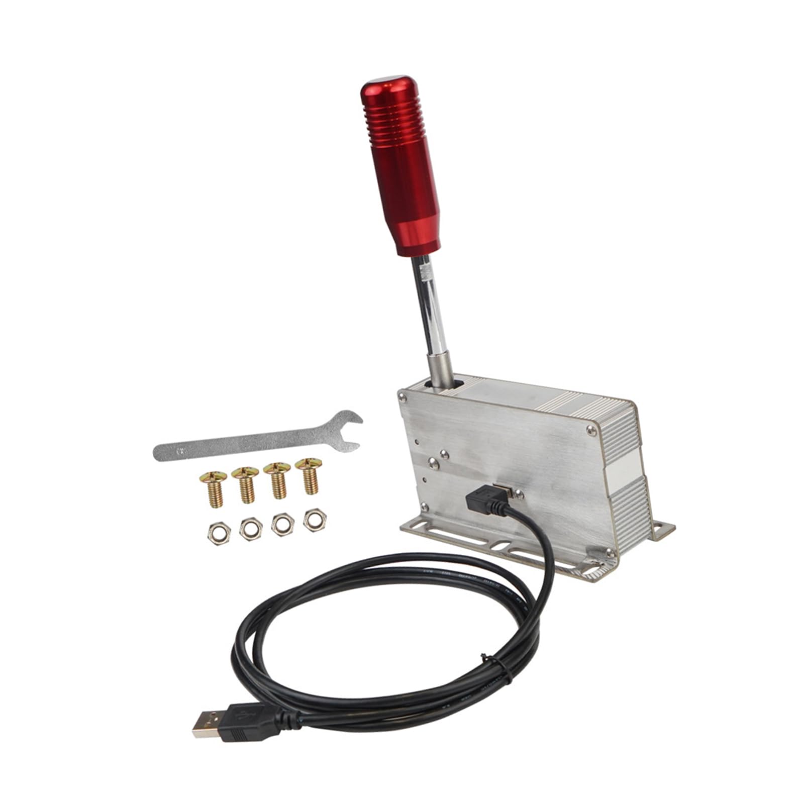 3. Palanca De Cambios Secuencial Para PC/consola Controlador Aluminio Acción Rápida Integración Perfecta Palanca Cambios Carreras Profesional