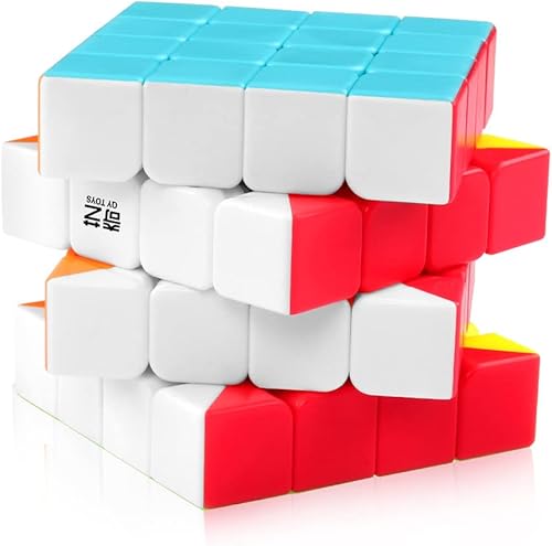Miniatura 5 de D-FantiX QYTOYS Qiyuan S 4x4 Speed Cube & Cyclone Boys 3x3 Megaminx Cubo de velocidad sin adhesivo