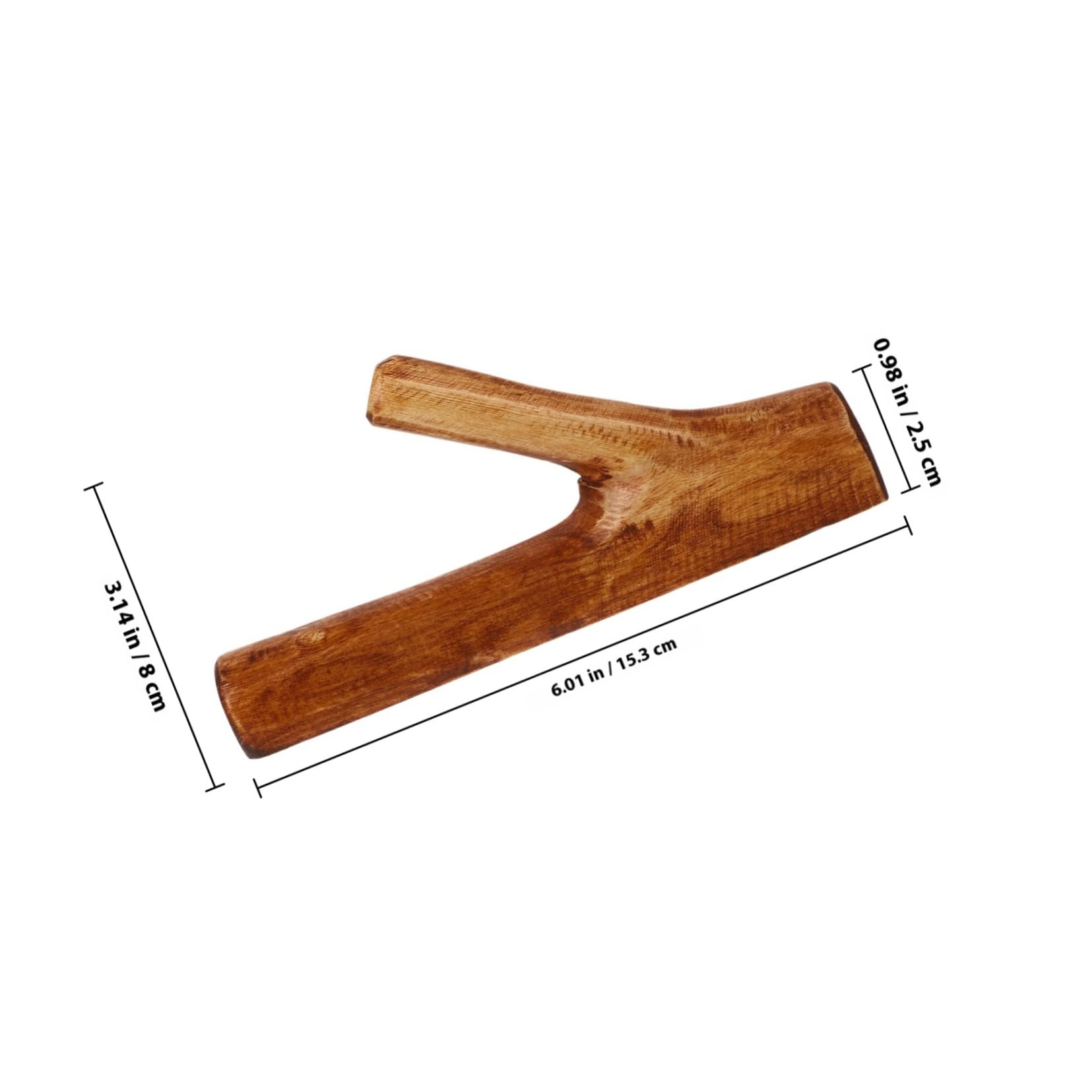 TOYANDONA Gancho Decorativo de Pared Estilo Rústico Gancho Adhesivo de Madera Natural para Colgar Abrigos Llaves y Bolsos para Entrada y Oficina sin Necesidad de Taladro