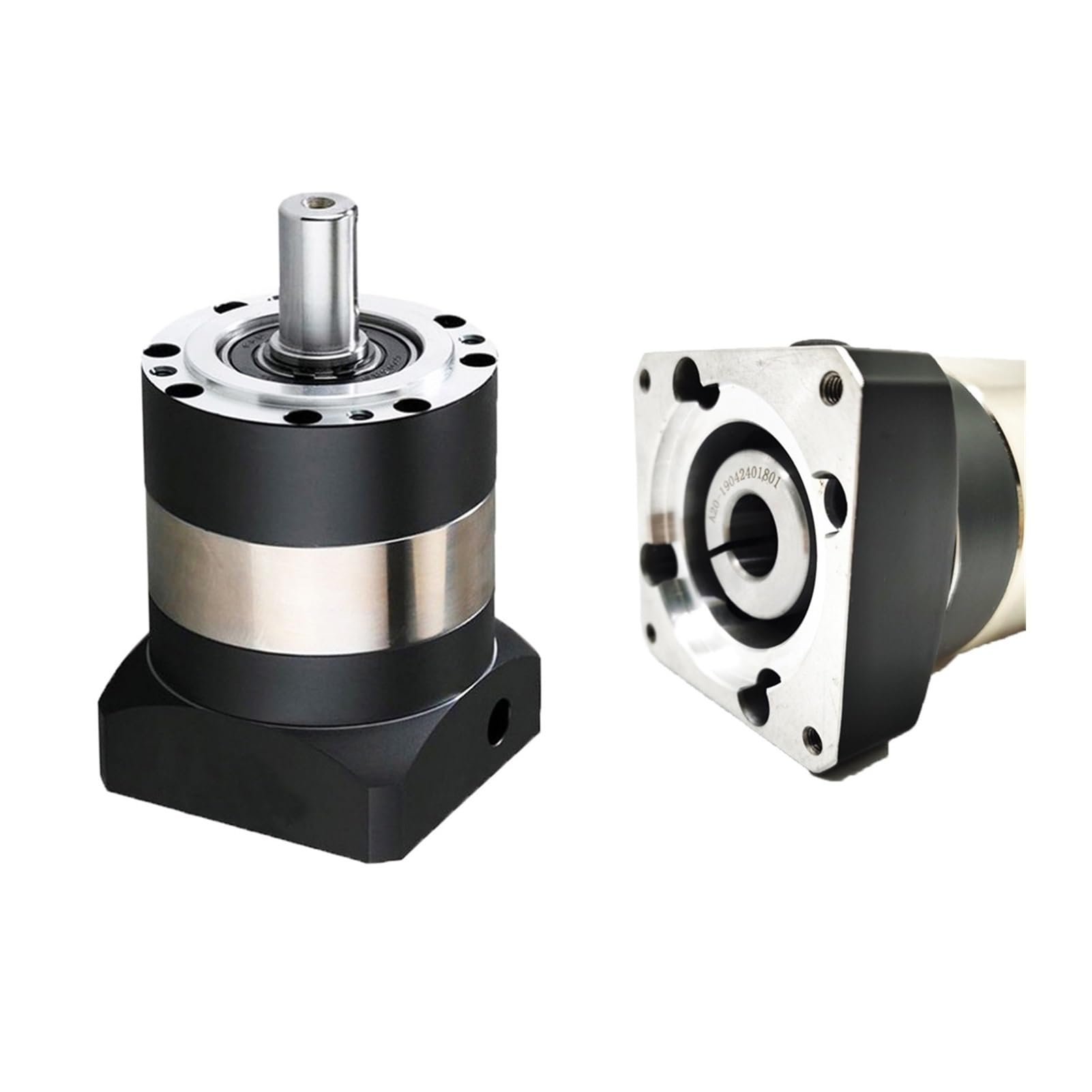 Réducteur planétaire à moteur pas Nema 23, réducteur circulaire engrenages 7-12arcmin, rapport de vitesse 3:1/4:1/5:1-100:1 60 mm moteur(Ratio70,6.35mm input)