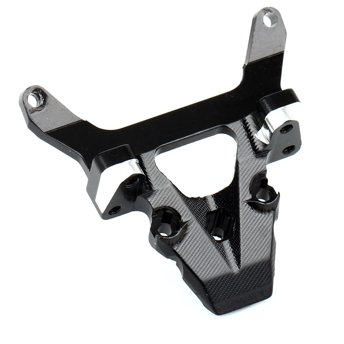 LCXRacing RC Car CNC Machined Aluminum Front Bulkhead for LOSI 1/16 Mini-B Buggy 1/18 Mini-T 2.0 Stadium Truck, Upgrades Parts Accessories