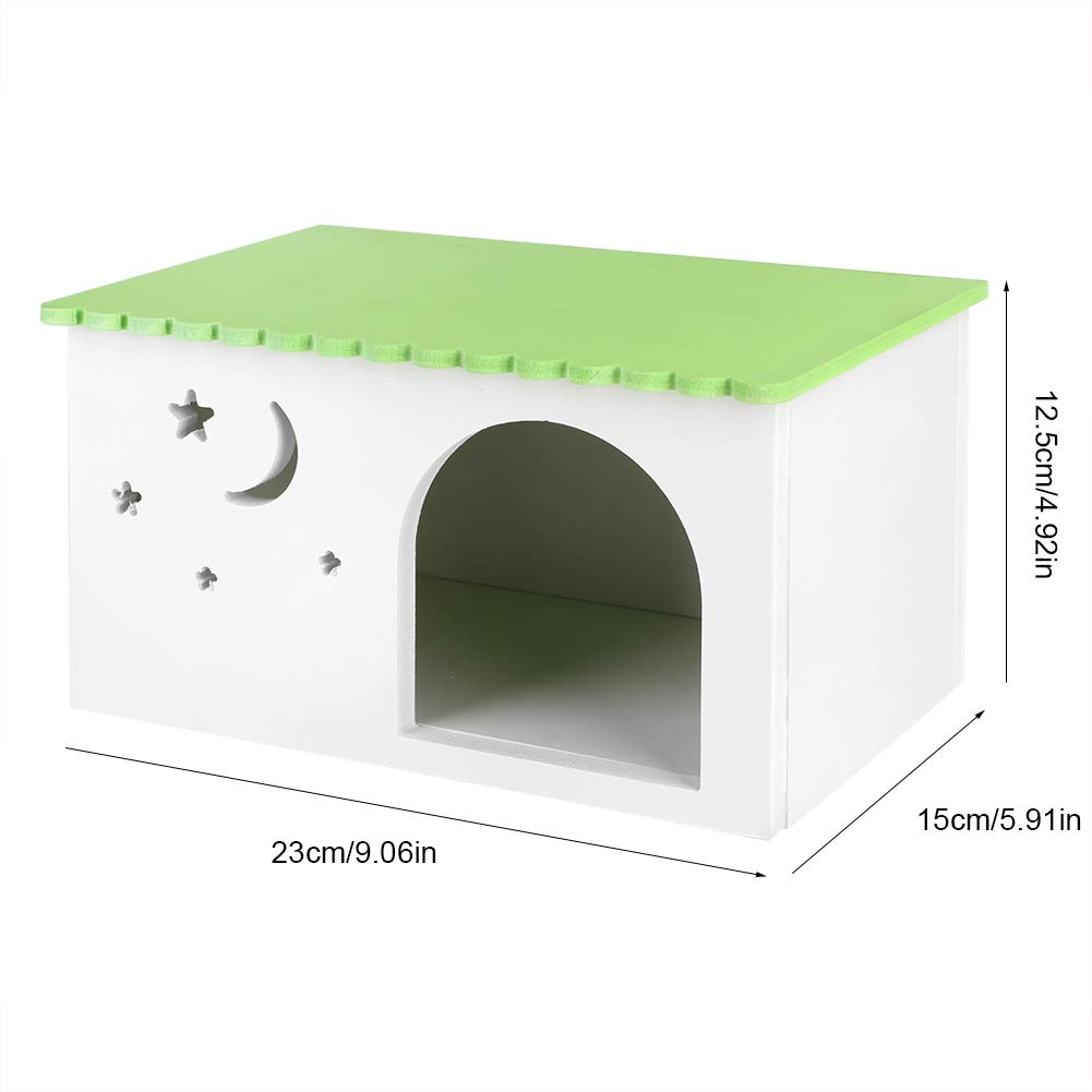 Aging Resistance Pet Cabin, Igelkiste Kaninchenhaus, für Hamster Home Pet Mäuse