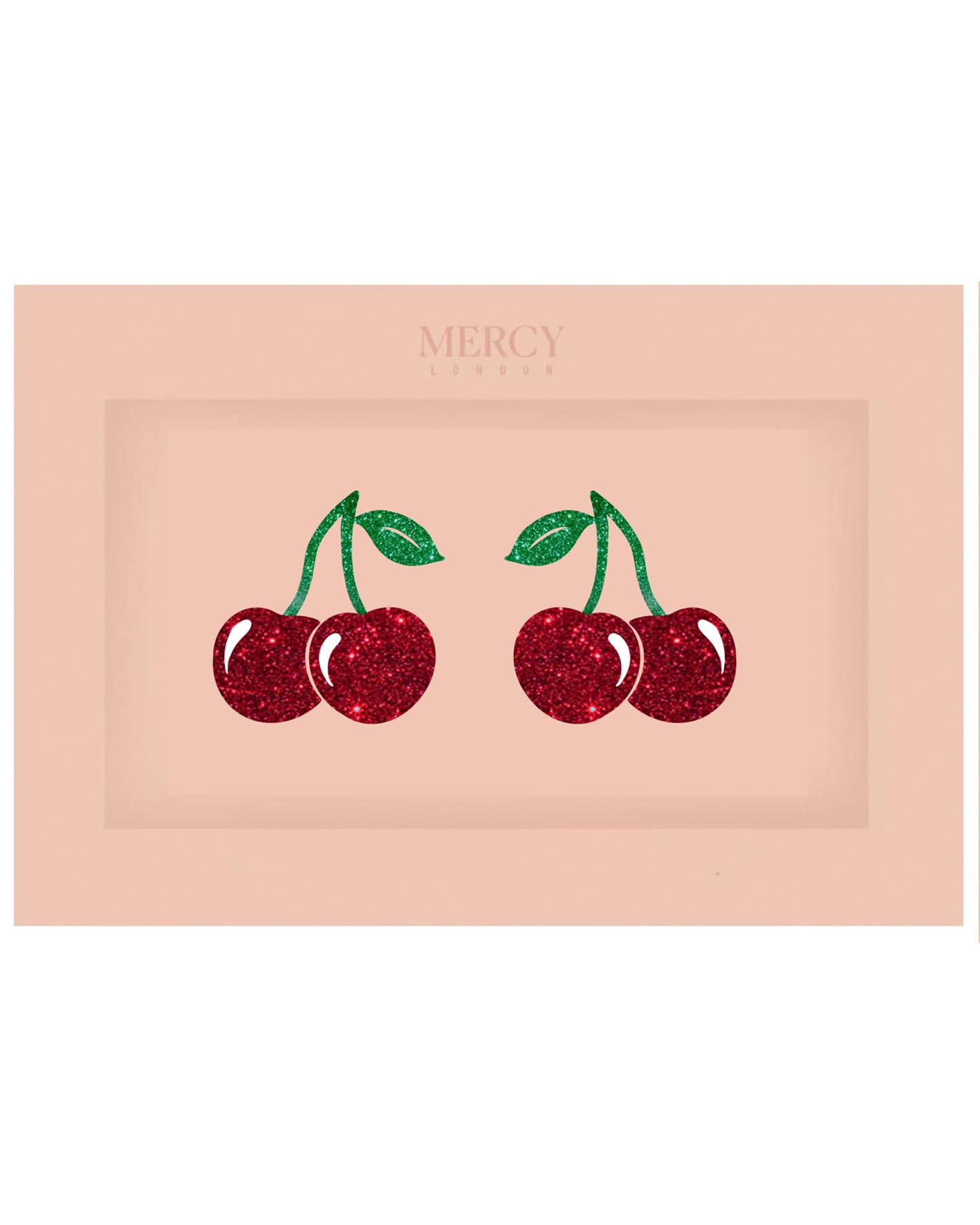 Mercy London Women's Cherry Pasties Nipple Covers Stickers For One Size
