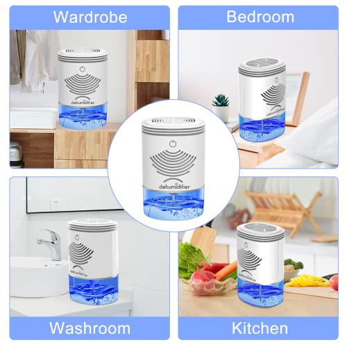 Dehumidifier Tomersun 2600 Cubic Feet(280 Sq Ft) Small Dehumidifiers For Home 35Oz Mini Dehumidifier For Home,Basement,Bathroom, Closet,Rv,Bedroom,Kitchen #TOP7