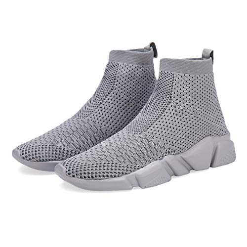 Image of Casbeam Men's Running Knit Comfortable Lightweight Breathable Casual Sports Shoes Fashion Sneakers Slip-On Walking Shoes