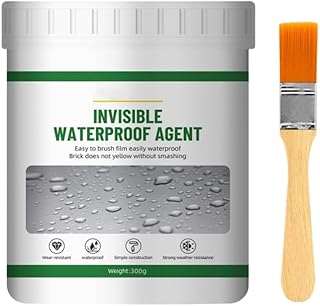 透明防水・漏れ防止剤、XIGUANJIA 目に見えない防水剤、目に見えない防水漏れ防止剤接着剤、防水接着剤 (1pcs*300g)