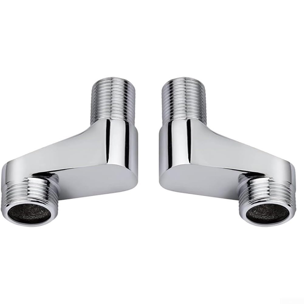 Raccord douche réglable 75-225mm excentré en laiton pour alignement parfait du mitigeur