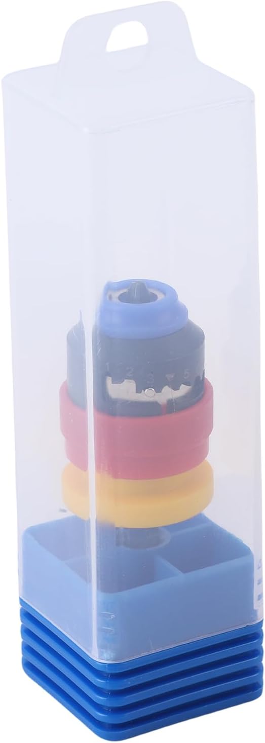 Adjustable Depth Screwdriver Bit Holder, 40CR CrV Steel and ABS Magnetic Magnetic Quick Change 1/4 Bit Holder, Quick Release Extension Adapter
