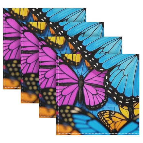 Servilletas de Tela Cuadradas 20 x 20 in Set x4 miniatura 1