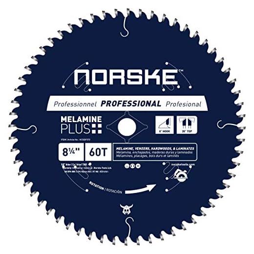 Norske Tools Melamine Plus Saw Blade