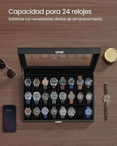 La mejor comparación de Estuche para relojes los 5 más buscados. 30 Imagen adicional