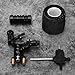 ATOMUS Rotary Tattoo Machine Gun Kit Professional Liner Shader Tattoo Motor Machine with Grip Tube Wrench Elastic Bandage Beginners Tattoo kit Tattoo Supplies (Black)