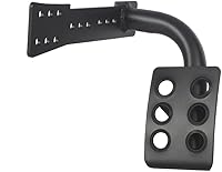 Vista 3 de Hooke Road Pedal muerto para pie izquierdo, panel frontal de metal, compatible con Jeep Wrangler JK & Unlimited 2007-2018