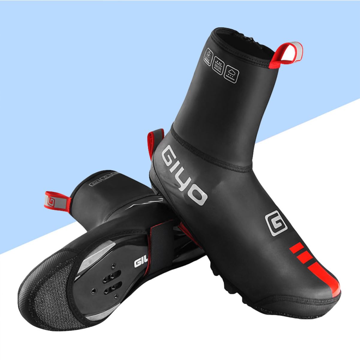 3 szt. Ochraniacze na buty MTB Outdoor Ochraniacze na buty Kolarstwo Termiczne ocieplacze Ochraniacze na buty MTB Excersise Bike Ochraniacze na buty rowerowe Ochraniacze na buty zewnętrzne do jazdy na
