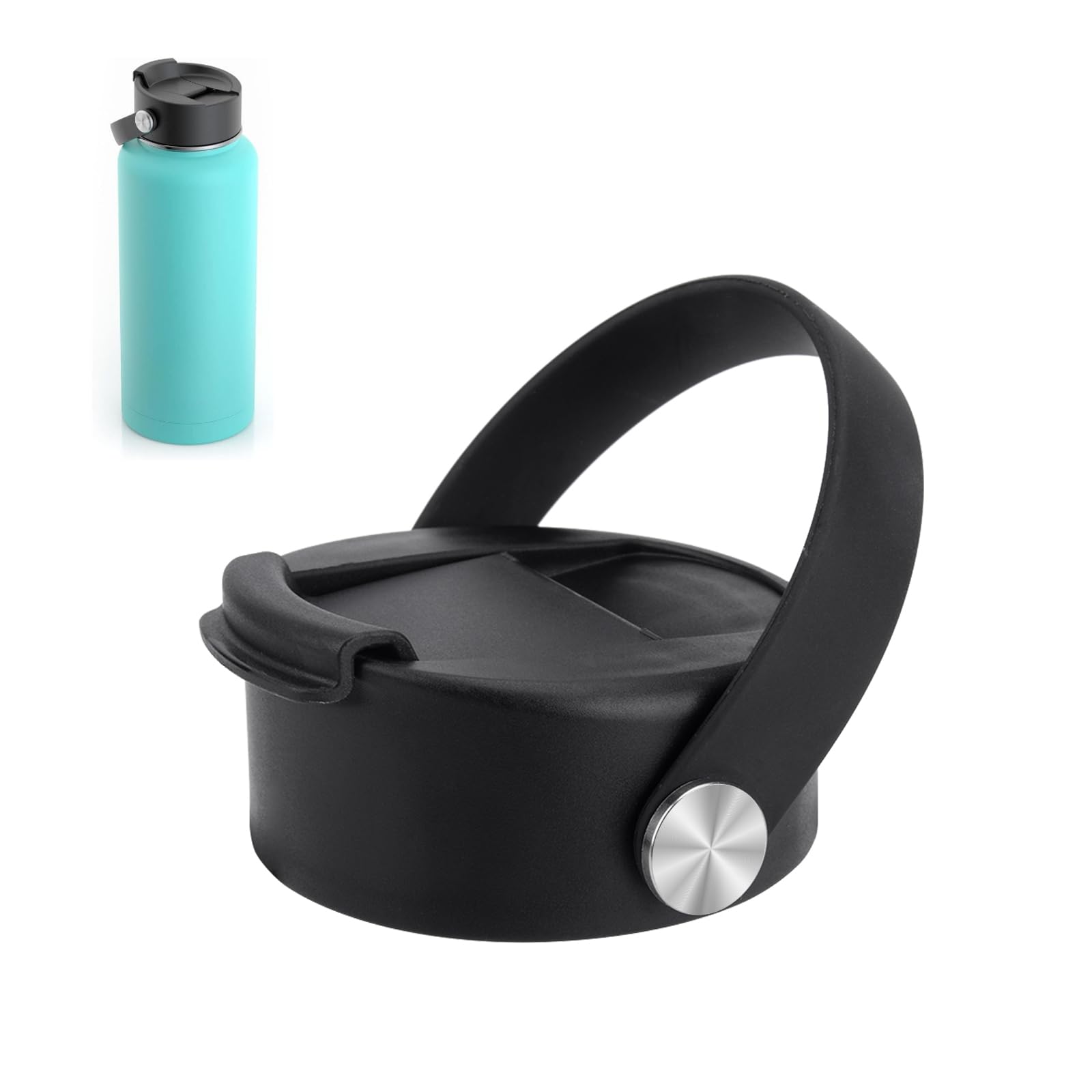 Lids 32 oz Replacement Lid Compatible with Rtic, Convenient 32 oz Lids, Leak-proof and Dust-proof Top Replacement Lids 32 oz and 40oz Compatible with