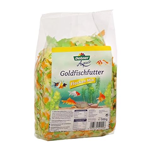 Dehner Aqua Goldfischfutter, Flocken-Mix, 500 g Cover