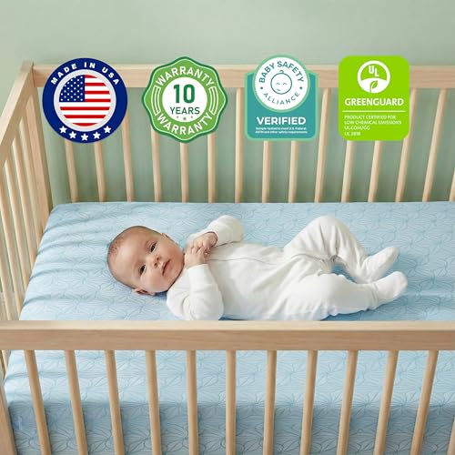 Image of Dream On Me 2-in-1 Little Lullaby Baby Crib Mattress, GREENGUARD Gold