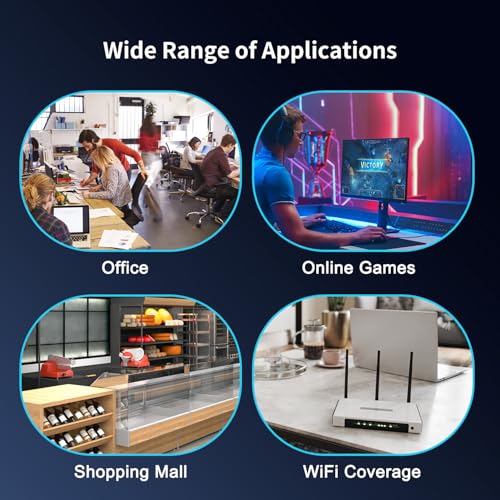 Image of 6 Port 2.5G Unmanaged Ethernet Switch, 4 x 2.5G Base-T Ports, 2 x 10G SFP+, Compatible with 100 /1000 /2500Mbps, Metal Fanless, Desktop /Wall Mount NICGIGA 2.5Gbe Network Switch for Wireless AP, NAS, PC