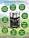 Matcha Moon Ceremonial Grade Matcha Green Tea Powder - Best For Traditionally Whisked Tea - Organic Matcha Green Powder - Pure Zen - Value Size 100g Tin