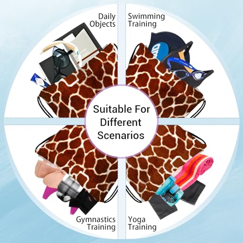 Image of Small Gymnastics Drawstring Grip Bag for Gymnasts Holding