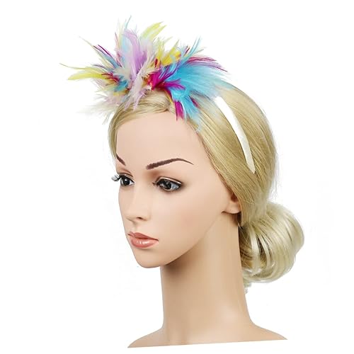 Miniatura 8 de Lurrose 3pcs Dance Headpiece Halloween Carnival Headband Pride Hair Accessories Turban Headband Hair Accessories for Women Wedding Headbands for